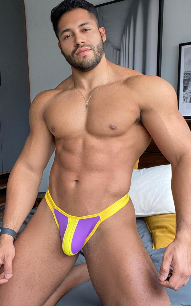 Bulging the thong