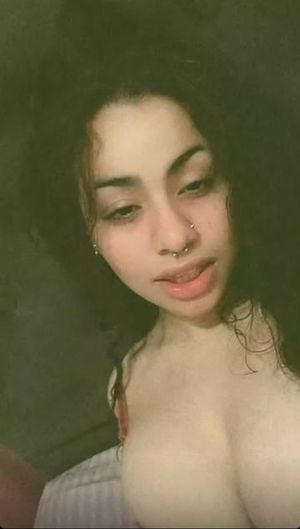 black hair teen with huge tits