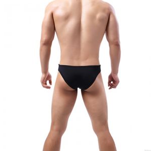 Sexy élastique transparent ceinture G-string string taille basse sous-vêtements maille t-back caleçon Lingerie pour hommes slips