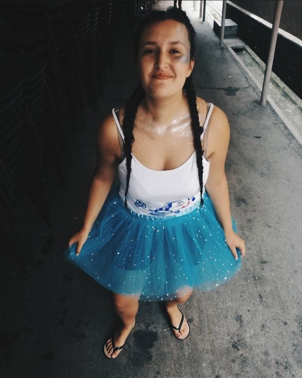 Sports cheerleader