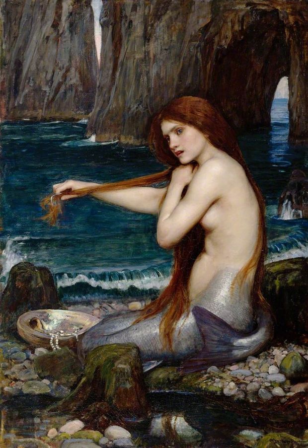 a mermaid