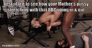 My mother is BBC whore and I Love Watching caption 11 ##