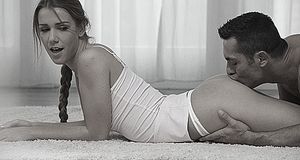 Eat her out from behind