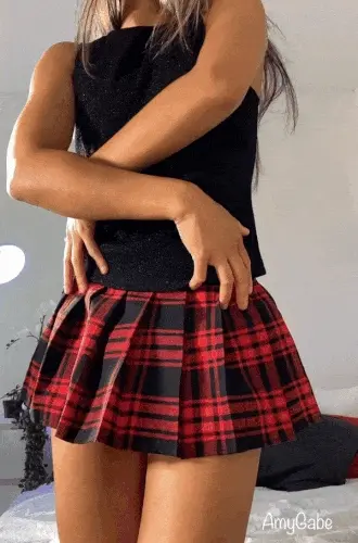Plaid skirt