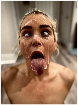 Ahegao BBC Cum