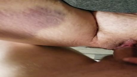 Goofy whore calls out God Cock