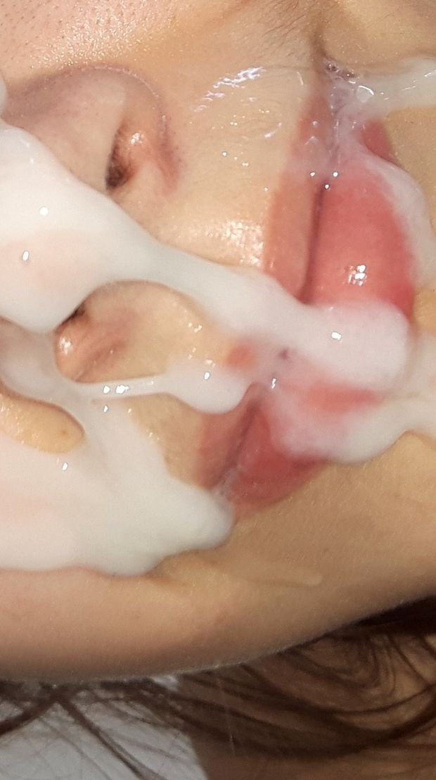 drowned in cum