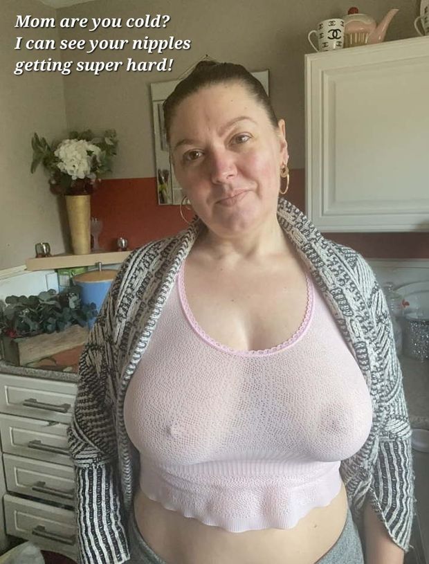 Stoned mom horny and oblivious
