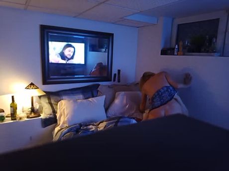 Sextape from Quebec (hidden cam) I play with is big DD tits sign Marie Claude papillon