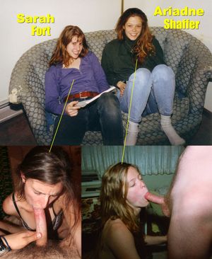 Vintage Photos of Two College Students taken in 1991.