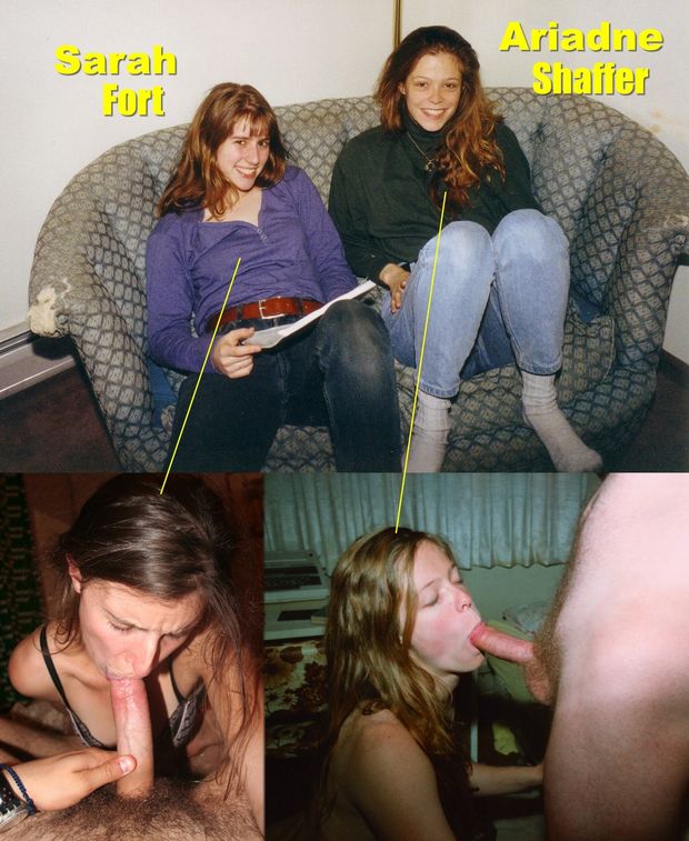 Vintage Photos of Two College Students taken in 1991.