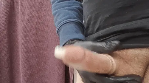 post orgasm condom cum play