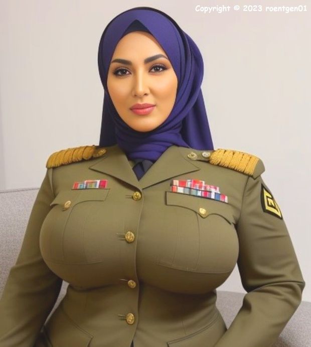 Iran Special Soldier busty Uniform Muslim MILF *roentgen01*