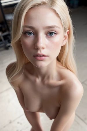 AI Beautiful Blonde Babe