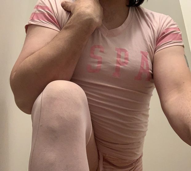 Me in my pjs dreaming of cocks
