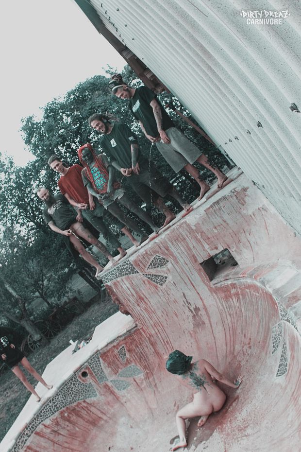pissed on at a skate park