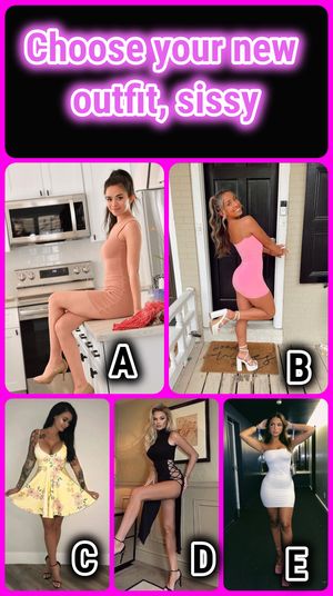 Choose your outfit, dress-version