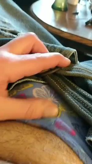 just playing with my tiny dick