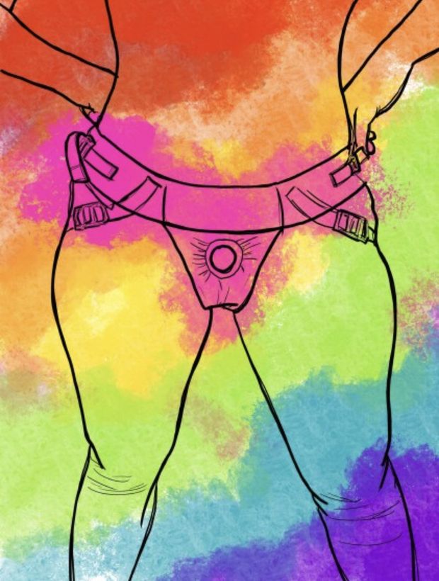 When she puts on that harness I know I’m gonna have fun