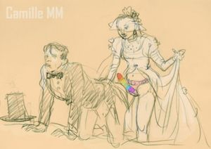 She just whispered “this is the last time you wear the pants”