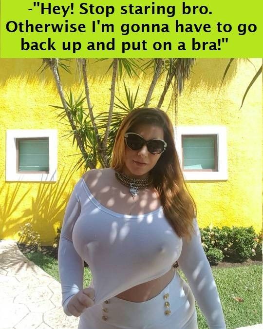 No bra