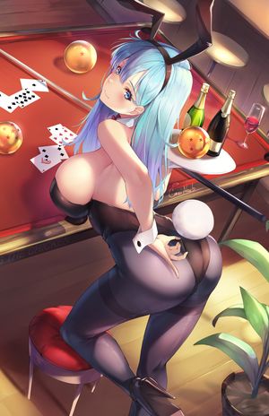 Bulma as Playboy Bunny