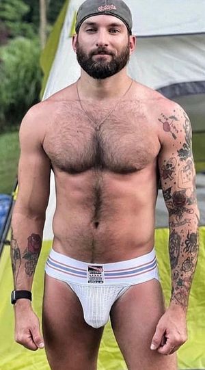 Fit wolf with a thick head