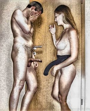 He’s getting fucked in the hotel