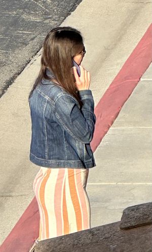 More fine asses out and about