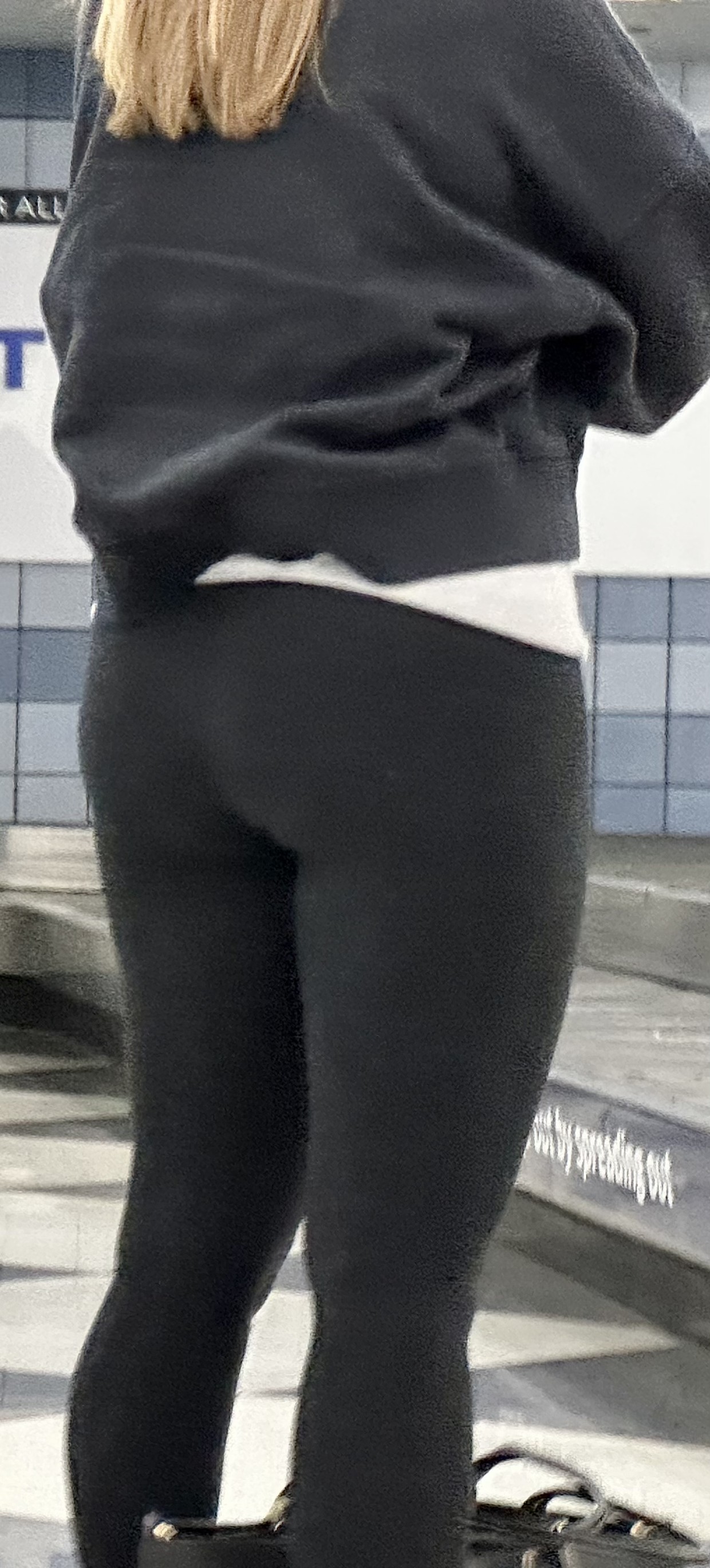 Fine asses out and about