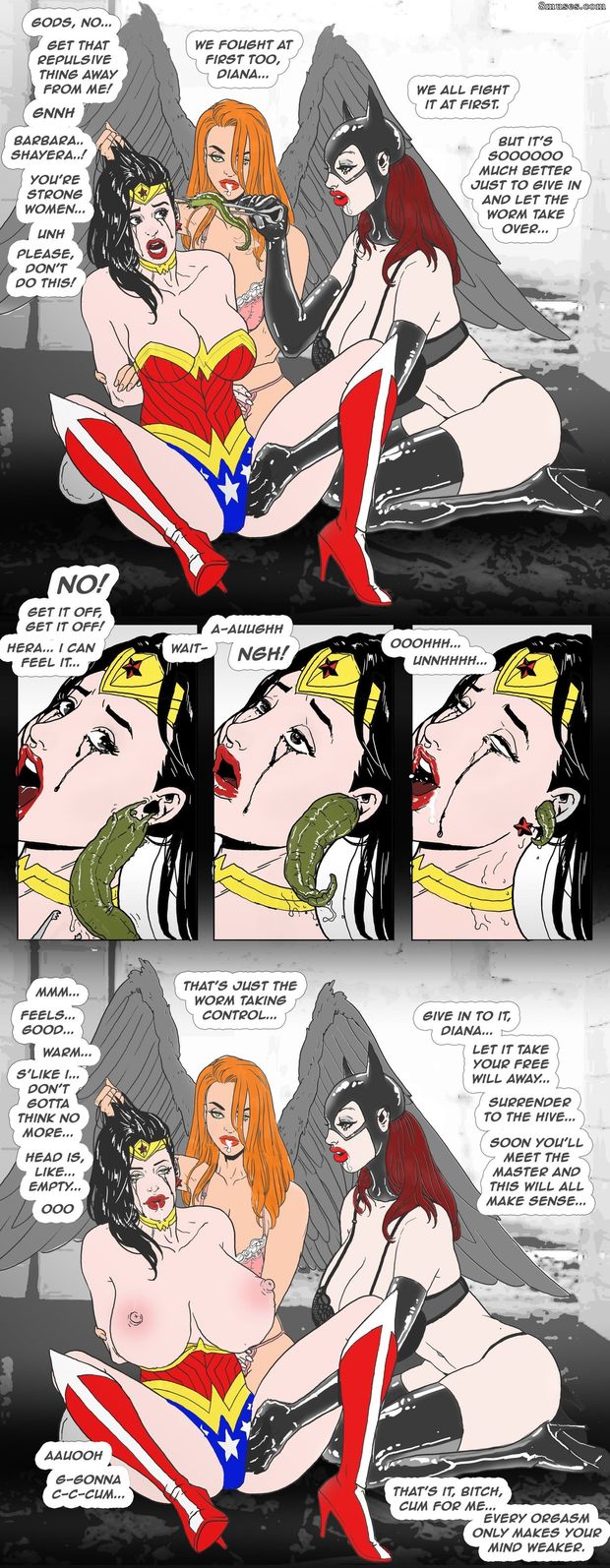 WWoman ear infest