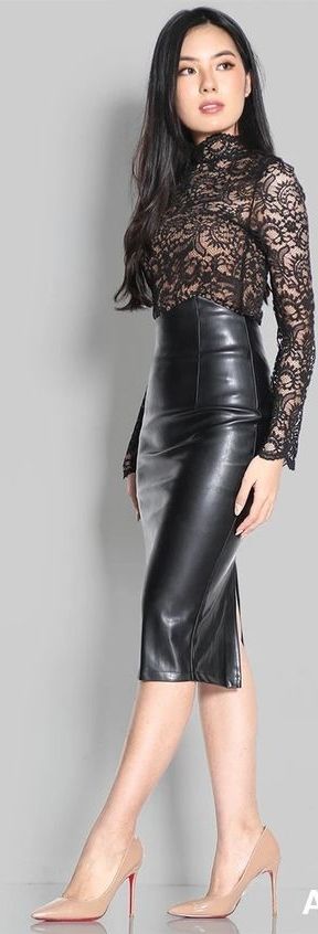 lace,leather, and loubs