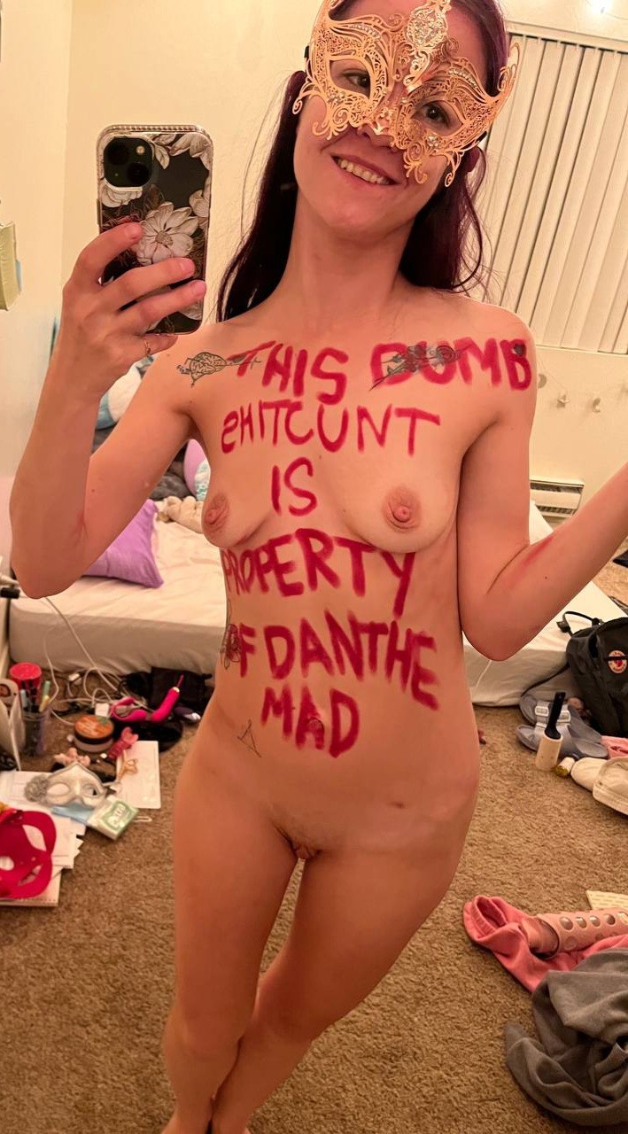 Humiliated slave