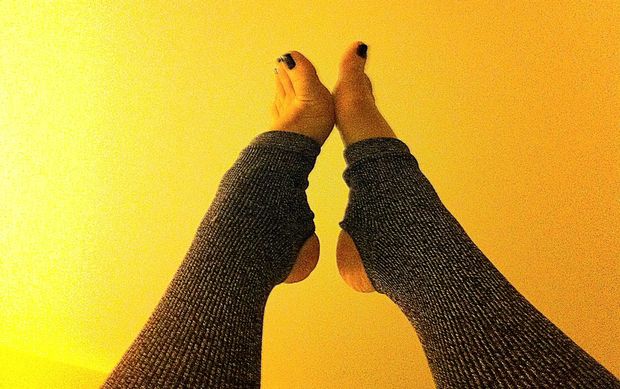 Her sexy feet