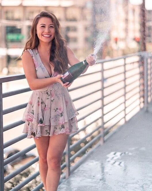 Champagne shower