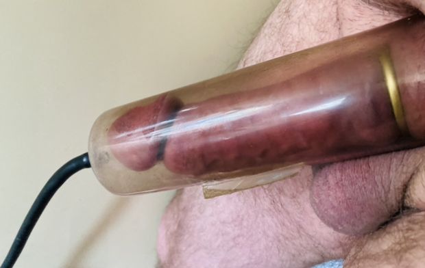 Long dick getting pumped