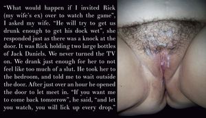 He comes over every night there’s a game on TV.