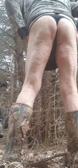 Lets hike public land in our thongs follow me