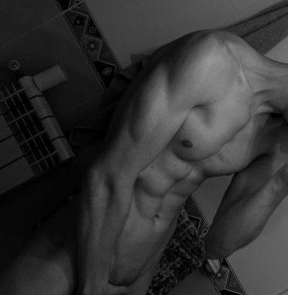 Hot guy self-shot