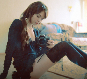 old way to take a selfie