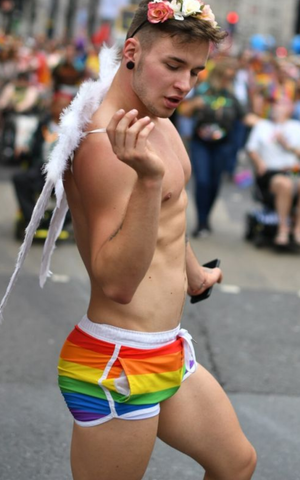 Gay pride shortshorts