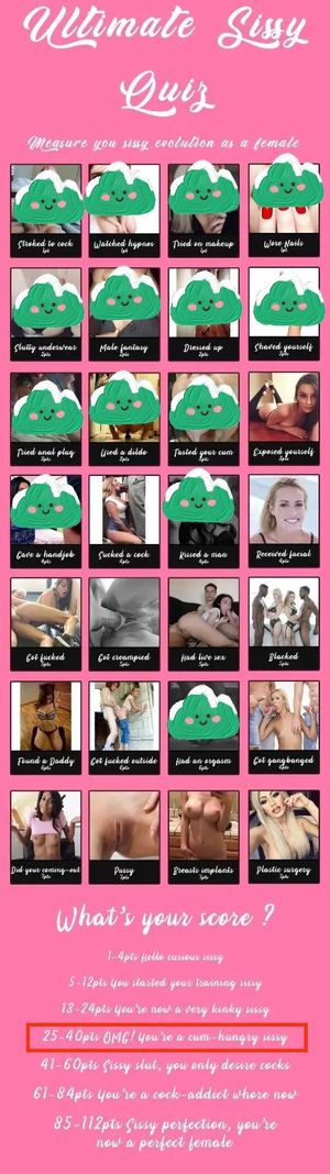 Ultimate sissy quiz