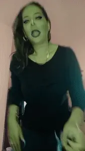Not your average green woman.