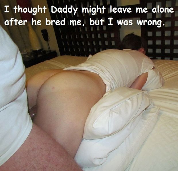 Daddy fucks his Babygirl from behind