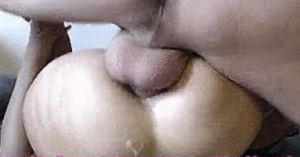 He emptied his balls in Rachel’s ass