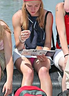 Upskirts And Panty peeks