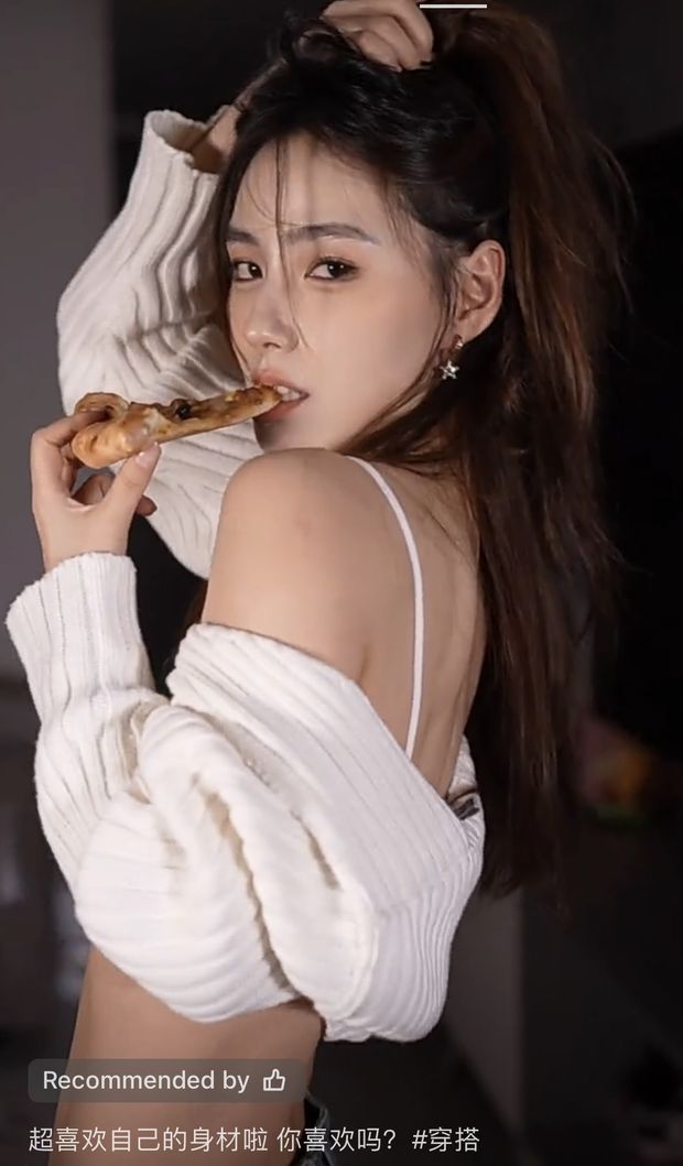 My two fav things: sexy Asian and pizza