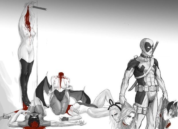 Deadpool-wanted some head