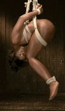 Trussed up and ready to fuck