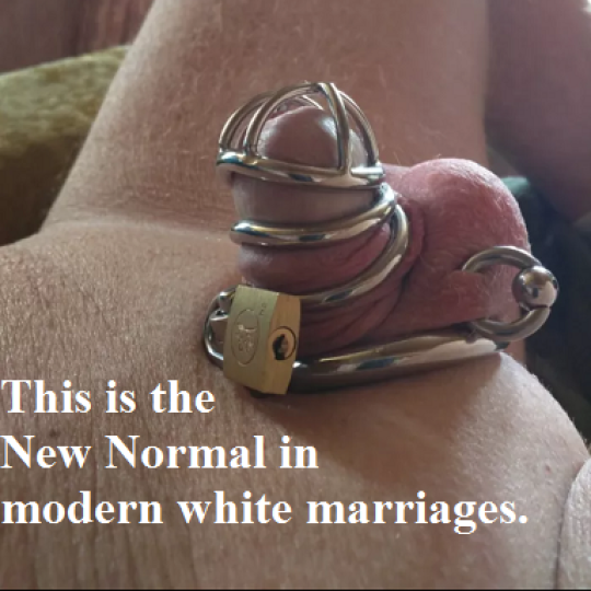 this is the new normal in moder white marriage
